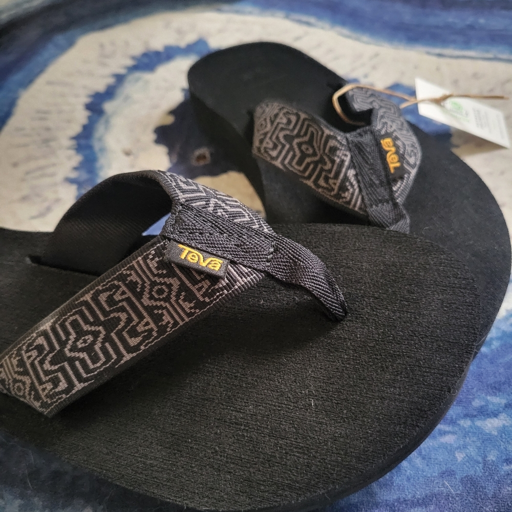Teva Original Mush Flip Flops Size 8